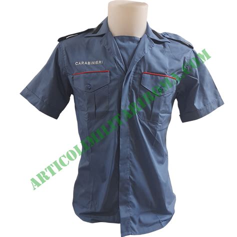 carabinieri camicia estiva blu navy pdf